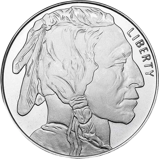 1 oz Silver Round - Buffalo